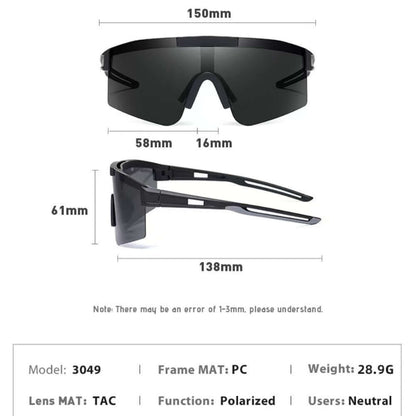 Sport cycling sunglasses